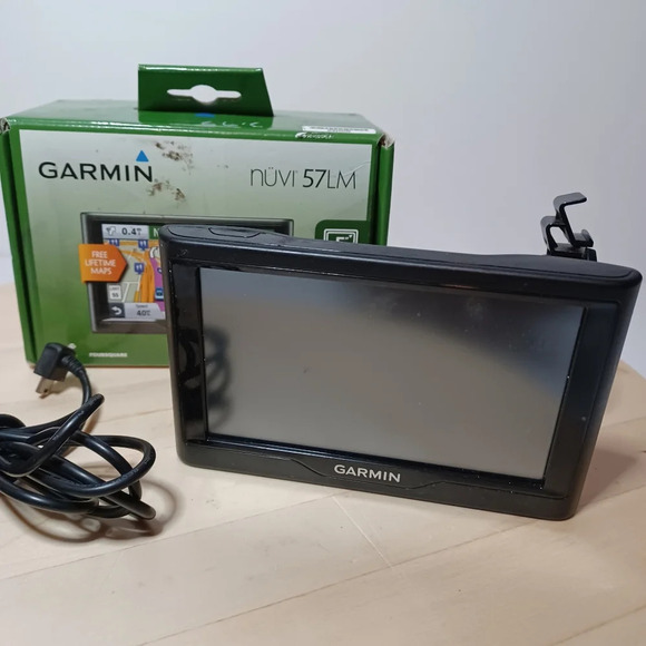 Garmin Nuvi 57LM Vehicle Navigation Device Complete see pictures for reference - Picture 2 of 4